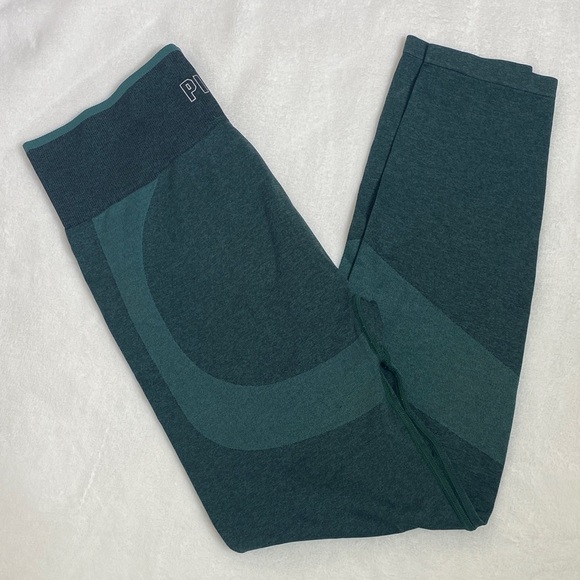 PINK Victoria's Secret Dark Teal Leggings - Picture 3 of 4